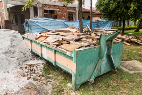 Residents disposing of waste in Brockley neighborhood