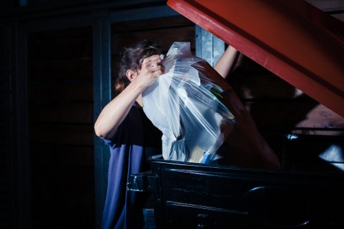 Safe disposal of garage items
