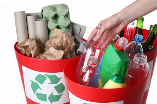 Commercial waste management services in Brockley