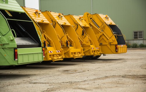 Secure document shredding service as part of office clearance in Brockley
