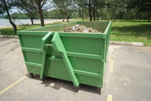 Recycling and donation of cleared items